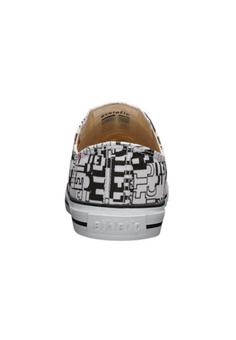 Rückansicht von ethletic Fair Trainer White Cap Lo Cut Sneaker Letters White-Just White