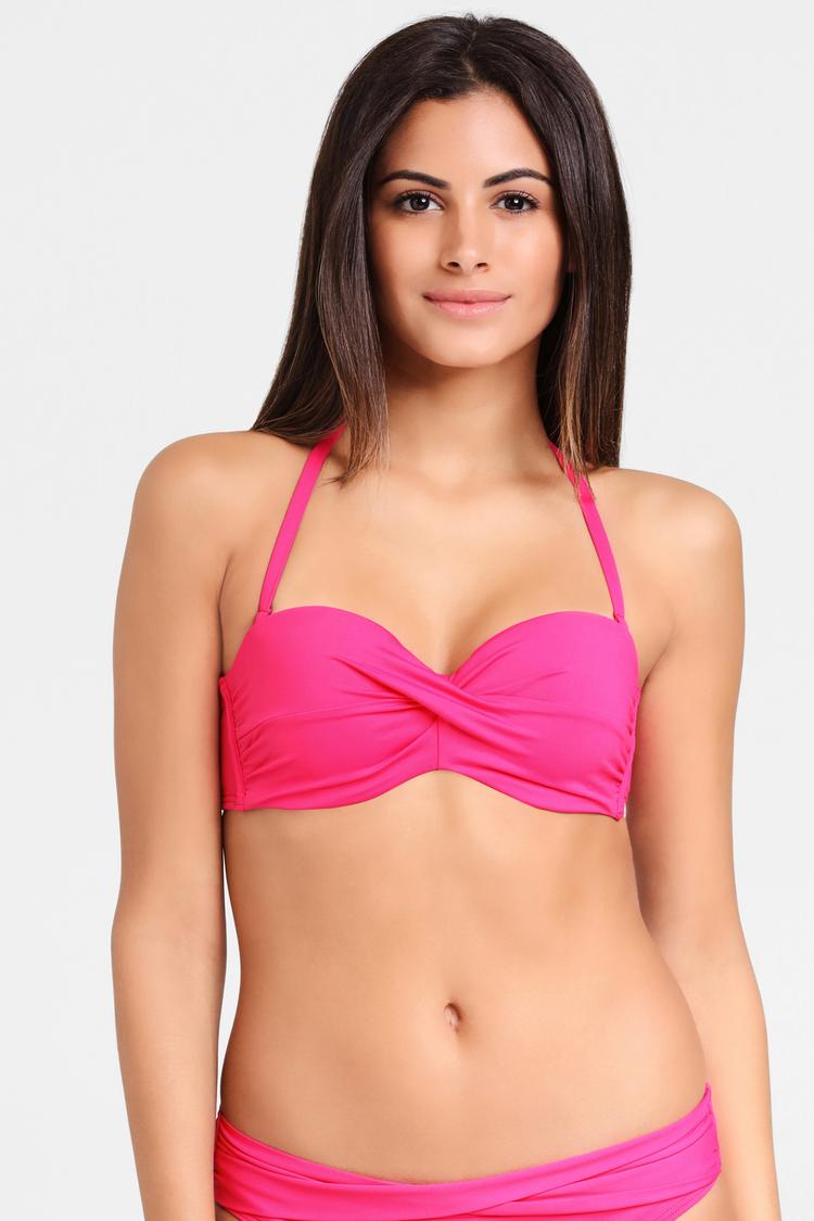 S.OLIVER S.OLIVER Bandeau-Bikini-Top Bikini Oberteil Damen - pink - 2 | SportScheck