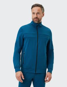 Rückansicht von JOY sportswear HANNES Trainingsjacke Herren poseidon blue