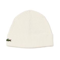 Lacoste Mütze Beanie Weiß