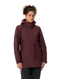 Rückansicht von VAUDE Women's Idris 3in1 Parka III Doppeljacke Damen dark oak