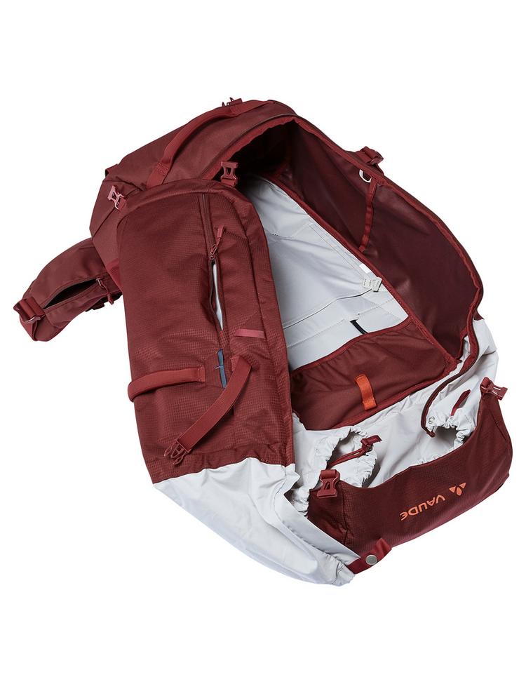 VAUDE VAUDE Women's Astrum EVO 55+10 Wanderrucksack Damen - dark cherry - 0 | SportScheck