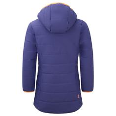 Rückansicht von Trollkids Stavanger Winterjacke Kinder Dunkelviolett/Guave