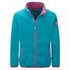 Trollkids Oppdal XT Fleecejacke M&auml;dchen - Dunkelt&uuml;rkis/Helle Beere