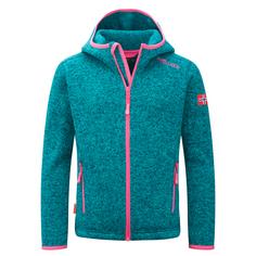 Trollkids Jondalen XT Fleecejacke Kinder Dunkeltürkis/Hellmagenta