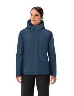 Rückansicht von VAUDE SE Women's Morkon Jacket II Outdoorjacke Damen dark sea