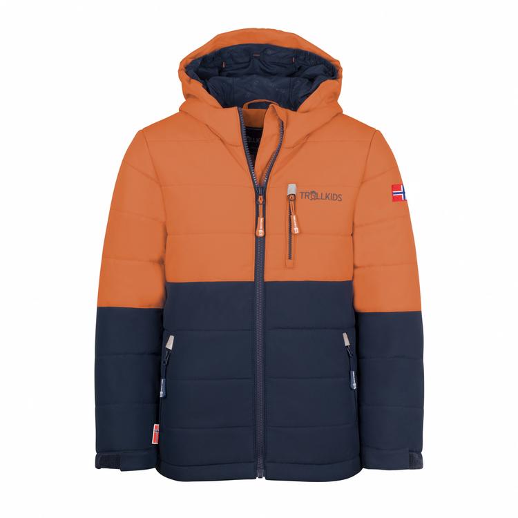 Trollkids Trollkids Hemsedal XT Winterjacke Kinder - Mitternachtsblau/Zimt - 0 | SportScheck