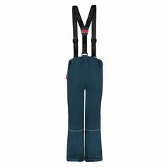 Rückansicht von Trollkids Holmenkollen Slim Fit Skihose Kinder Madeira Blau