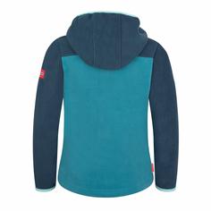 Rückansicht von Trollkids Stavanger Fleecejacke Kinder Dunkel Marine/Mystik Blau