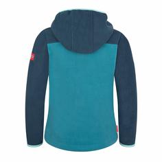 Rückansicht von Trollkids Stavanger Fleecejacke Kinder Dunkel Marine/Mystik Blau