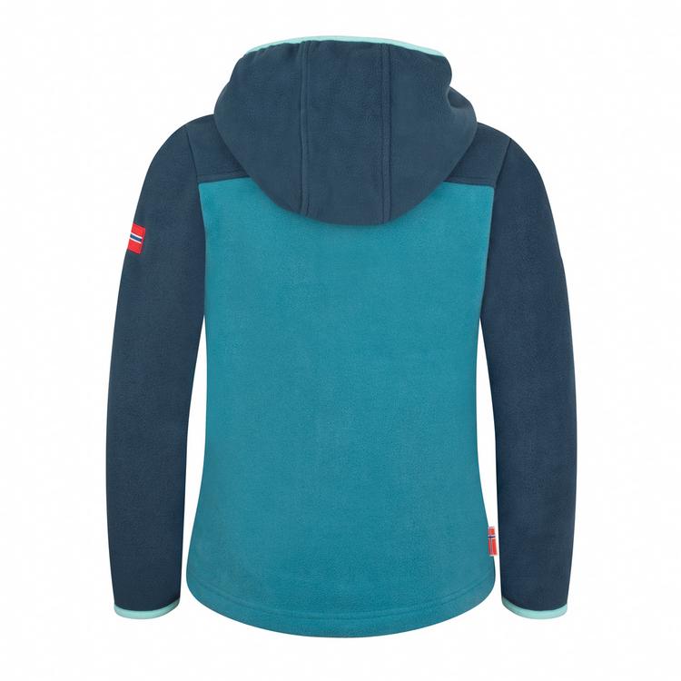 Trollkids Trollkids Stavanger Fleecejacke Kinder - Dunkel Marine/Mystik Blau - 0 | SportScheck