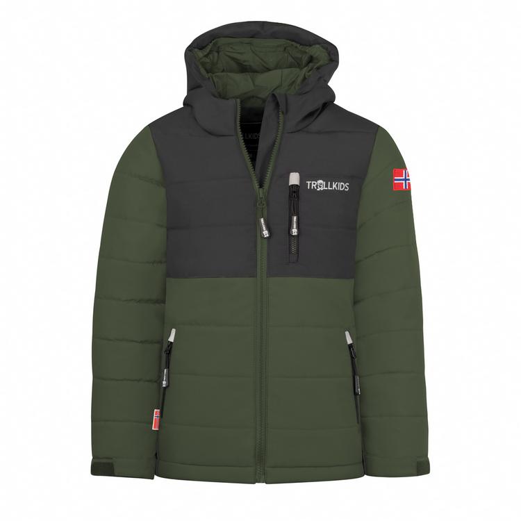 Trollkids Trollkids Hemsedal XT Winterjacke Kinder - Efeugr&uuml;n/Schwarz - 0 | SportScheck