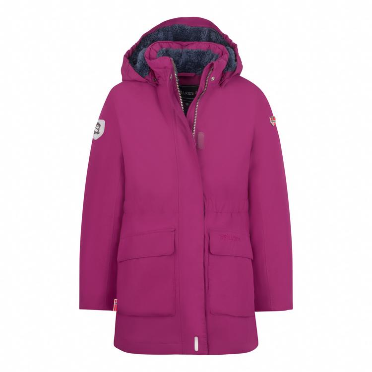 Trollkids Trollkids ALESUND Winterjacke M&auml;dchen - Pflaume/Marineblau - 0 | SportScheck