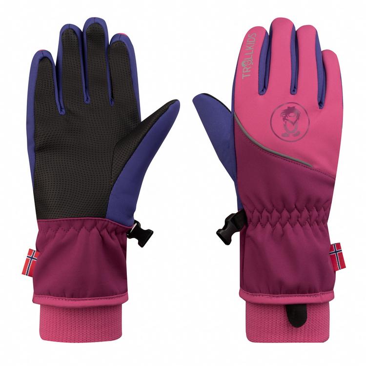 Trollkids Trollkids Trolltunga Handschuh Kinder - Hellmagenta/Helle Beere - 0 | SportScheck