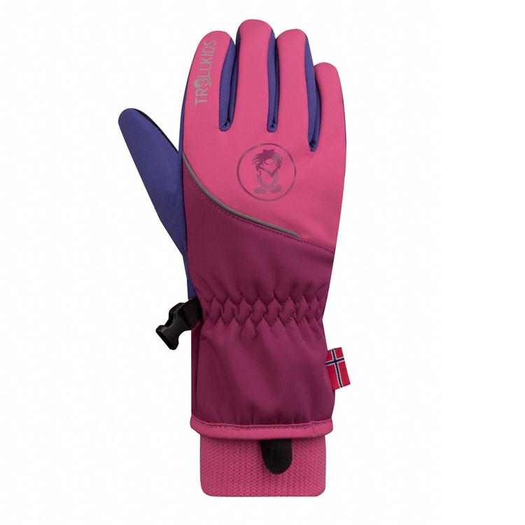 Trollkids Trollkids Trolltunga Handschuh Kinder - Hellmagenta/Helle Beere - 0 | SportScheck