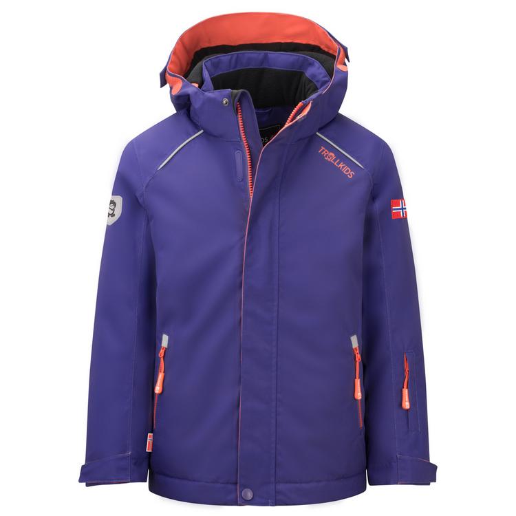 Trollkids Trollkids Holmenkollen PRO Winterjacke Kinder - Dunkelviolett/Strahlendes Rot - 0 | SportScheck