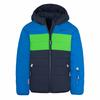 Trollkids Hafjell PRO Winterjacke Kinder - Marineblau/Mittelblau/Gr&uuml;n