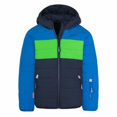 Trollkids Hafjell PRO Winterjacke Kinder Marineblau/Mittelblau/Grün