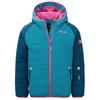 Trollkids Hafjell PRO Winterjacke Kinder - Dunkelt&uuml;rkis/Madeirablau/Helle Beere