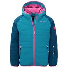 Trollkids Hafjell PRO Winterjacke Kinder Dunkeltürkis/Madeirablau/Helle Beere