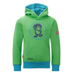 Trollkids Troll Hoodie Kinder Frischgrün/Dunkel Marine