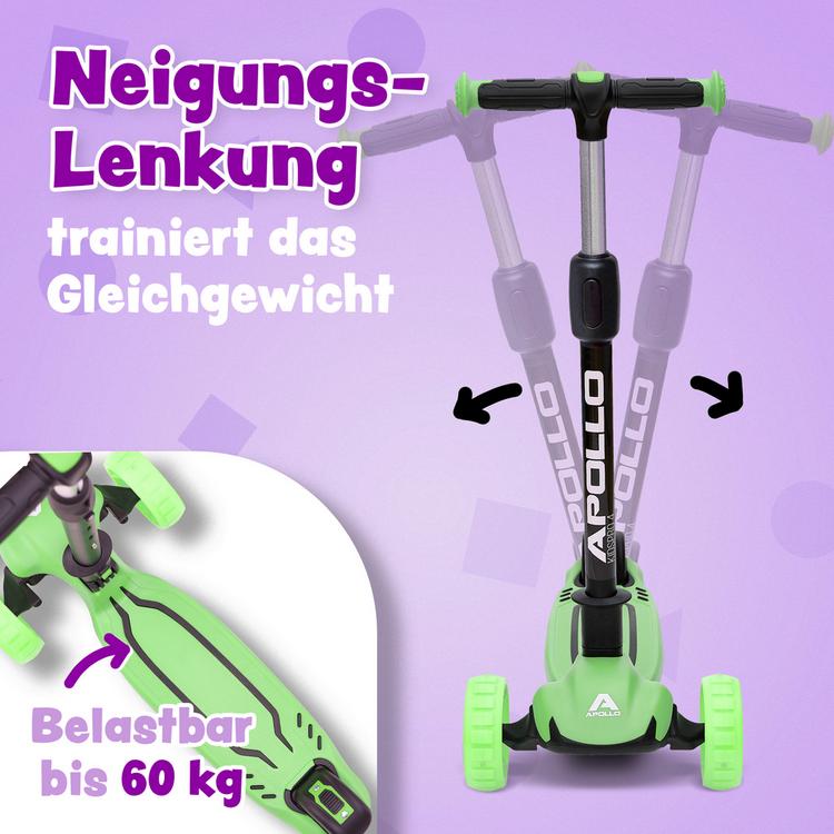 Apollo Apollo Kids pro 4 Scooter - gr&uuml;n - 1 | SportScheck