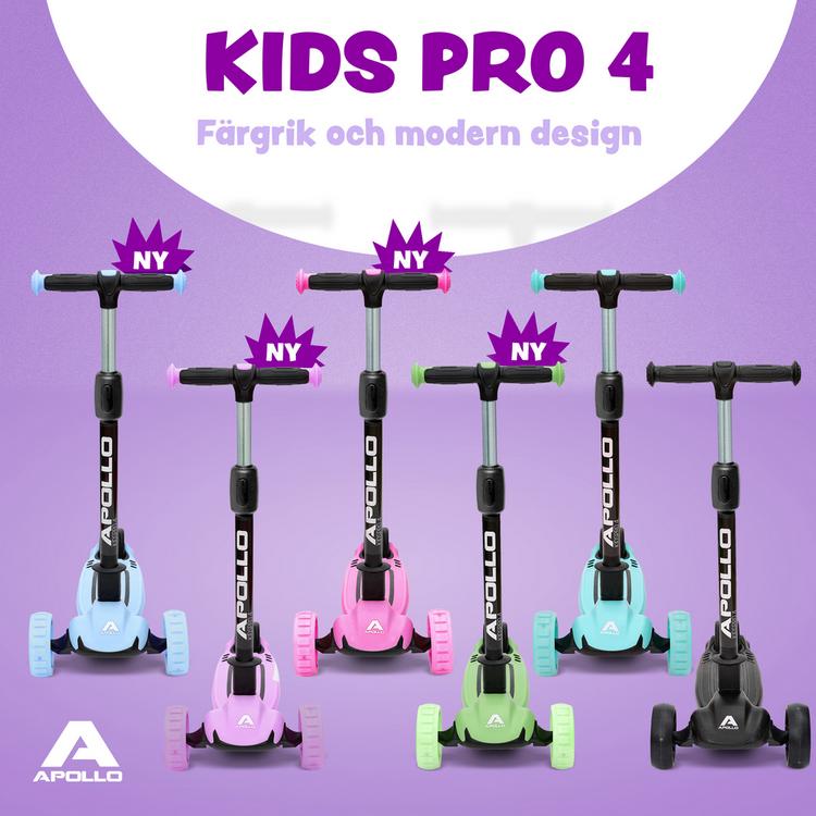 Apollo Apollo Kids pro 4 Scooter - gr&uuml;n - 4 | SportScheck