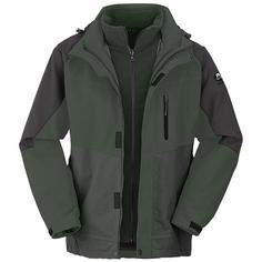 Maul Sport 3 in 1 Megatexjacke Funktionsjacke Herren Tannengrün