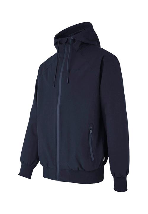 Rückansicht von Cleptomanicx Simplist Laufjacke Herren Sky Captain