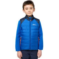 Rückansicht von Jack Wolfskin ZENON VEST K Outdoorweste Kinder crisp cobalt