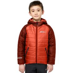 Rückansicht von Jack Wolfskin ZENON JACKET K Funktionsjacke Kinder coral orange