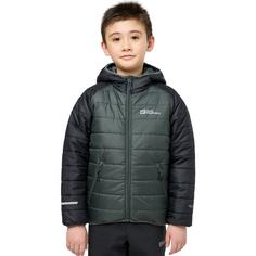 Rückansicht von Jack Wolfskin ZENON JACKET K Funktionsjacke Kinder slate green/black