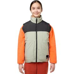 Rückansicht von Jack Wolfskin TEEN INS VEST Y Outdoorweste Kinder mint leaf