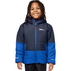 Rückansicht von Jack Wolfskin TWO HILLS INS JACKET K Funktionsjacke Kinder night blue