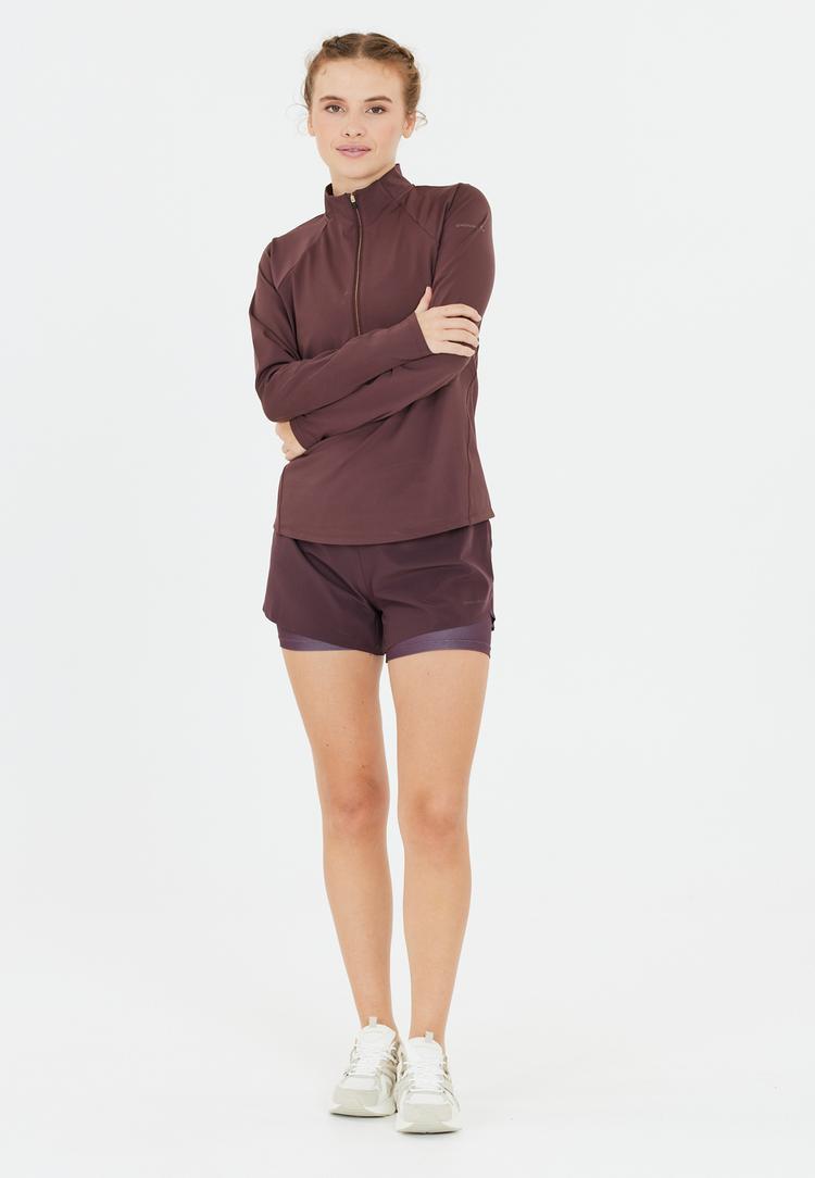 Endurance Endurance Lucile Langarmshirt Damen - 4241 Fudge - 0 | SportScheck