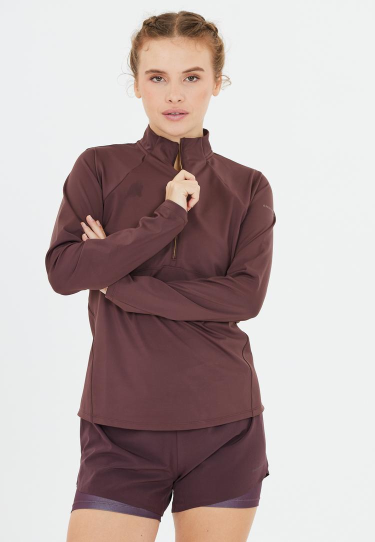 Endurance Endurance Lucile Langarmshirt Damen - 4241 Fudge - 1 | SportScheck