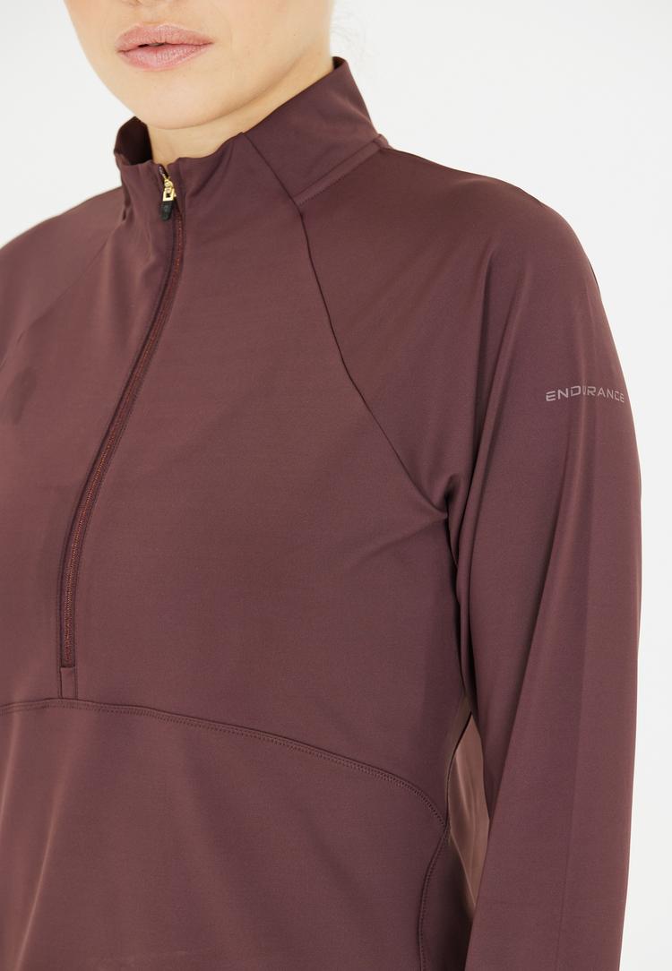 Endurance Endurance Lucile Langarmshirt Damen - 4241 Fudge - 2 | SportScheck