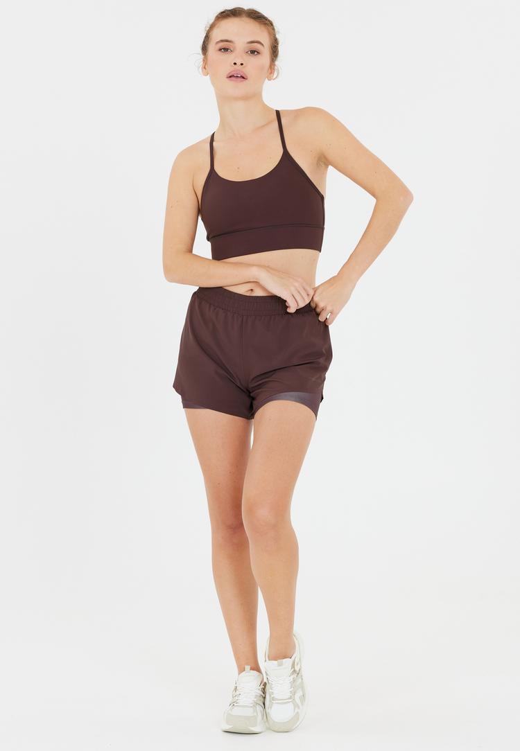 Endurance Endurance Val Shorts Damen - 4241 Fudge - 0 | SportScheck