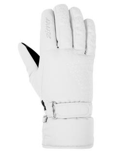 Rückansicht von Ziener KISAR AS(R) Skihandschuhe Damen white