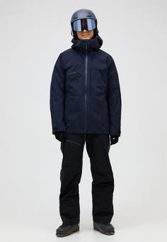 Rückansicht von Peak Performance GORE-TEX Skijacke Herren INDIGO