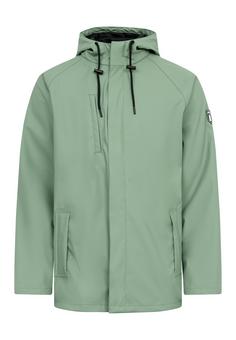 Derbe Passby Plain Regenjacke Herren hedge green