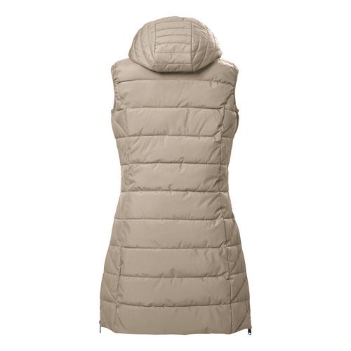 Rückansicht von G.I.G.A. DX by killtec Outdoorweste Damen Beige8017