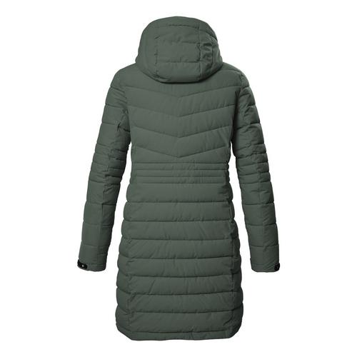 Rückansicht von KILLTEC KOW 96 WMN QLTD CT Funktionsmantel Damen Grün2048
