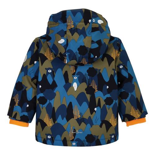 Rückansicht von first instinct by killtec Winterjacke Kinder Blau3010