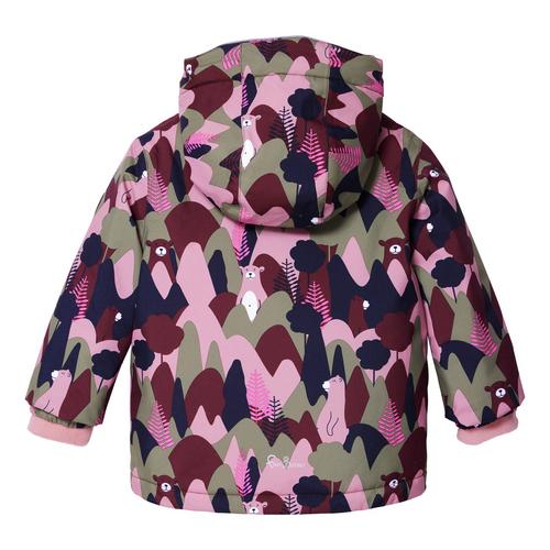 Rückansicht von first instinct by killtec Winterjacke Kinder Pink4715