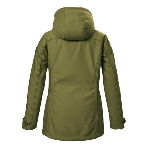 Rückansicht von G.I.G.A. DX by killtec Softshelljacke Damen Grün2021