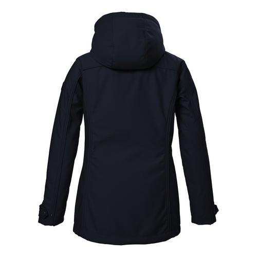 Rückansicht von G.I.G.A. DX by killtec Softshelljacke Damen Blau3044