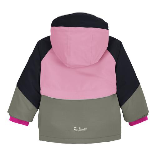 Rückansicht von first instinct by killtec Winterjacke Kinder Pink4714