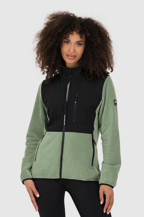 Rückansicht von ALIFE AND KICKIN MaryelleAK F Sweatjacke Damen dust