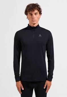 Rückansicht von Odlo Fleecepullover Herren black(15000)